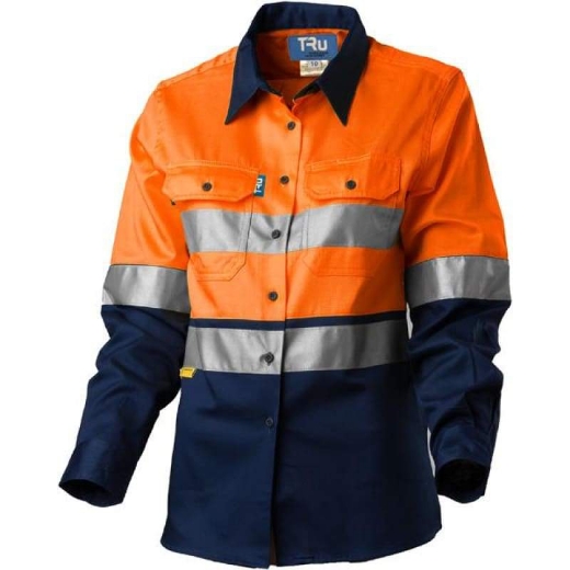Picture of Tru Workwear, Womens, Shirt, Long Sleeve, Cool Rip-Stop, 3M Tape, H Vents